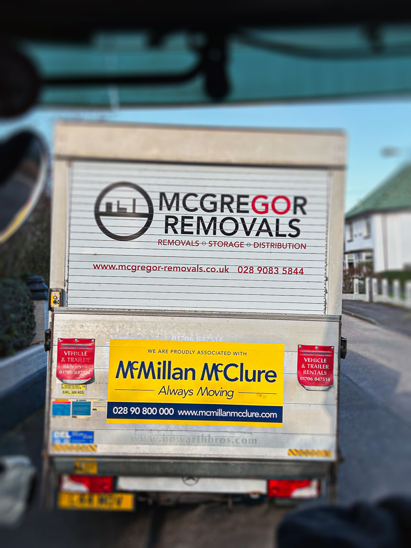 McGregor Removal Van